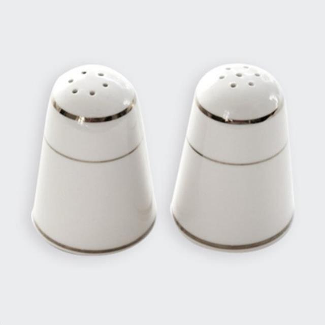 Rental store for Salt   Pepper Shakers, Ivory with Gold in Greenville MS