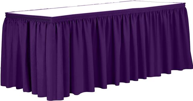 Rental store for Shirred Grape Tableskirt in Greenville MS