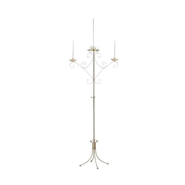 Rental store for 3-Light Unity Candelabra - Brass in Greenville MS