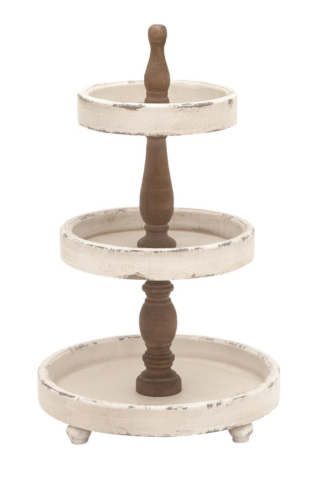 Rental store for Wooden Server, 3-Tier in Greenville MS